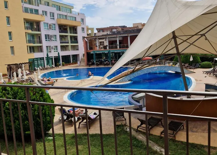 Апартхотел Pool View Studio, Pollo Resort, Sunny Слънчев бряг