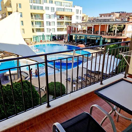 Pool View Studio, Pollo Resort, Sunny Beach Aparthotel